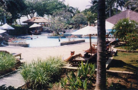 View of Pool from Rooms