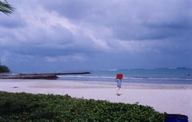 Beach in front of Hotel